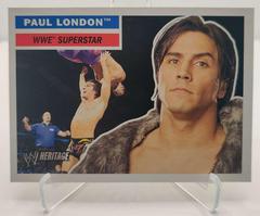 Paul London Wrestling Cards 2005 Topps Heritage WWE Prices
