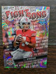 CJ Stroud [Lava] #FS-6 Football Cards 2022 Bowman's Best University Fight Song Prices