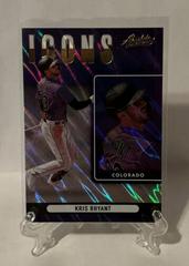 Kris Bryant [Retail Lava] #I-13 Baseball Cards 2022 Panini Absolute Icons Prices