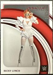 Becky Lynch [Red] #48 Wrestling Cards 2022 Panini Immaculate WWE Prices