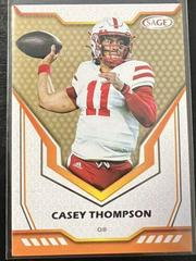 Casey Thompson #43 Football Cards 2024 Sage Prices