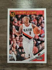 Damian Lillard Basketball Cards 2018 Panini Donruss Prices
