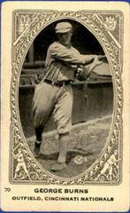 George Burns Baseball Cards 1922 Neilson's Chocolate Type I Prices