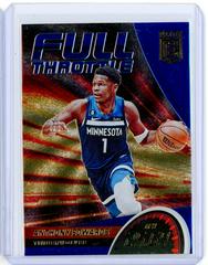 Anthony Edwards [Blue] #2 Basketball Cards 2022 Panini Donruss Elite Full Throttle Prices