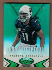 Larry Fitzgerald [Green] #2 Football Cards 2014 Panini Certified Prices