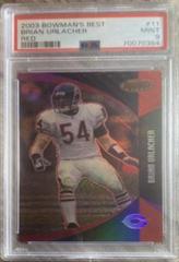 Brian Urlacher [Red] Football Cards 2003 Bowman's Best Prices