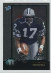 Germane Crowell #8 Football Cards 1998 Bowman Chrome Prices