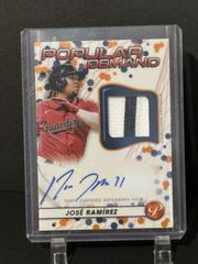Jose Ramirez [Orange] Baseball Cards 2023 Topps Pristine Popular Demand Autograph Relic Prices