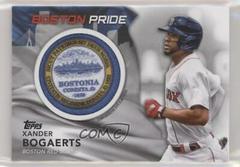 Xander Bogaerts Baseball Cards 2022 Topps City Flag Patch Relics Prices