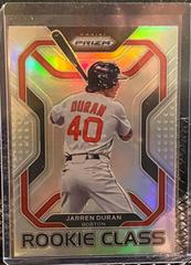 Jarren Duran [Silver Prizm] Baseball Cards 2022 Panini Prizm Rookie Class Prices