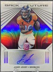 Jerry Jeudy #BFS-JJ Football Cards 2022 Panini Donruss Elite Back to the Future Signatures Prices