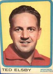 Ted Elsby Football Cards 1963 Topps CFL Prices