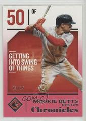 Mookie Betts [Pink] #10 Baseball Cards 2018 Panini Chronicles Prices