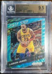 LeBron James [Teal Wave Prizm] Basketball Cards 2016 Panini Prizm First Step Prices