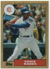 Ernie Banks #87-EB Baseball Cards 2017 Topps Silver Pack Promo Prices