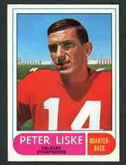 Peter Liske Football Cards 1968 O Pee Chee CFL Prices