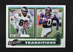 Cris Carter #T-11 Football Cards 2022 Panini Classics Transitions Prices