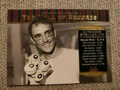 Nolan Ryan #82 Baseball Cards 2001 Upper Deck Hall of Famers Prices