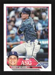 Corey Seager #ASG-17 Baseball Cards 2023 Topps Update All Star Game Prices