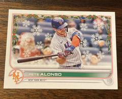 Pete Alonso [SSSP Variation] #HW65 Baseball Cards 2022 Topps Holiday Prices