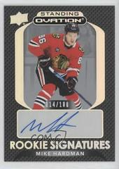 Mike Hardman #SORS-MH Hockey Cards 2021 Upper Deck Ovation Standing Rookie Signatures Prices