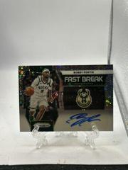 Bobby Portis #30 Basketball Cards 2023 Panini Prizm Fast Break Autograph Prices