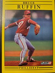 Bruce Ruffin #411 Baseball Cards 1991 Fleer Prices