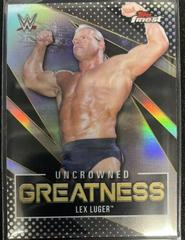 Lex Luger #UG-9 Wrestling Cards 2021 Topps Finest WWE Uncrowned Greatness Prices