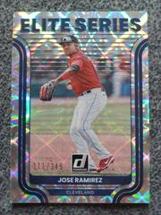 Jose Ramirez [Silver] #ES-6 Baseball Cards 2022 Panini Donruss Elite Series Prices