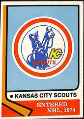 Scouts Emblem [Draft Selections on Back] #169 Hockey Cards 1974 O-Pee-Chee Prices