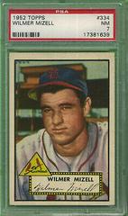 Wilmer Mizell #334 Baseball Cards 1952 Topps Prices