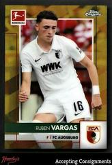 Ruben Vargas [Gold Refractor] Soccer Cards 2020 Topps Chrome Bundesliga Prices
