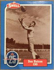 Don Hutson #59 Football Cards 1988 Swell Greats Prices