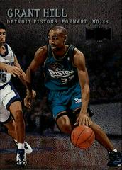 Grant Hill #142 Basketball Cards 1999 Metal Prices
