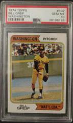 Bill Greif [Washington] #102 Baseball Cards 1974 Topps Prices