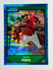 Hunter Pence [Blue Refractor] Baseball Cards 2007 Bowman Chrome Prices