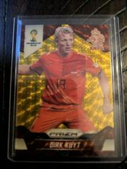 Dirk Kuyt [Gold Powe Prizm] Soccer Cards 2014 Panini Prizm World Cup Prices