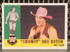 Cowboy Bob Orton Wrestling Cards 2005 Topps Heritage WWE Prices