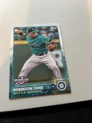 Robinson Cano #144 Baseball Cards 2015 Topps Opening Day Prices