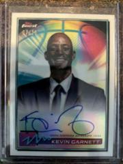 Kevin Garnett [White Refractor] Basketball Cards 2021 Topps Finest Autographs Prices