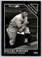 Rogers Hornsby #842 Baseball Cards 1993 Conlon Collection Prices