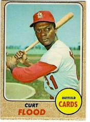 Curt Flood #180 Baseball Cards 1968 O Pee Chee Prices