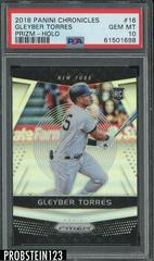 Gleyber Torres [Holo] Baseball Cards 2018 Panini Chronicles Prizm Prices