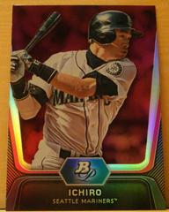 Ichiro #8 Baseball Cards 2012 Bowman Platinum Prices