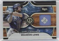 Brandon Lowe Baseball Cards 2022 Topps Tribute Stamp of Approval Relics Prices