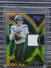 Zach Wilson [Gold] #SS-11 Football Cards 2022 Panini Select Swatches Prizm Prices