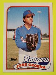 Jose Cecena #683 Baseball Cards 1989 Topps Tiffany Prices