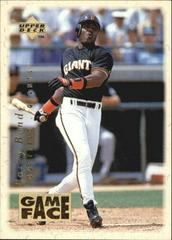 Barry Bonds Baseball Cards 1996 Upper Deck Game Face Prices