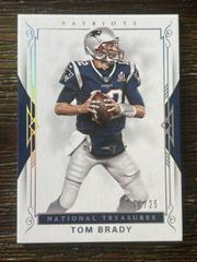 Tom Brady [Holo Silver] #89 Football Cards 2017 Panini National Treasures Prices