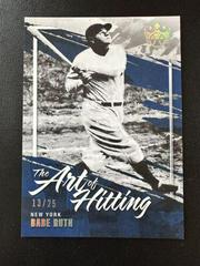 Babe Ruth [Silver] Baseball Cards 2022 Panini Diamond Kings The Art of Hitting Prices